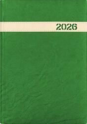 Dayliner Naptár, tervező, A5, napi, DAYLINER, The Boss, zöld