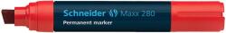 Schneider Alkoholos marker, 4-12 mm, vágott, SCHNEIDER Maxx 280, piros