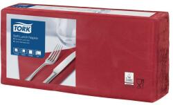 Tork Szalvéta, 1/4 hajtogatott, 3 rétegű, 32, 5x32, 8 cm, Advanced, TORK Soft Lunch, bordó - oneclick