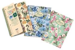 Pigna Nature Flowers A5 60lapos kockás spirálfüzet (P1112-0332)