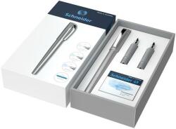 Schneider Töltőtoll ajándékszett, 1, 1 mm, ajándék 1, 5 és 1, 8 mm-es tollheggyel, SCHNEIDER Callissima, antracitszürke