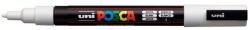 uni Dekormarker, 0, 9-1, 3 mm, UNI Posca PC-3M, fehér
