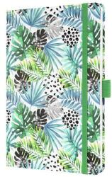 Sigel Naptár, A5, heti, 2026, kemény borító, SIGEL Jolie, Green Jungle Fever