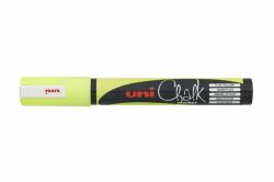 uni Krétamarker, 1, 8-2, 5 mm, UNI PWE-5M, fluor sárga