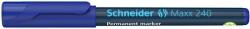 Schneider Alkoholos marker, 1-2 mm, kúpos, SCHNEIDER Maxx 240, kék