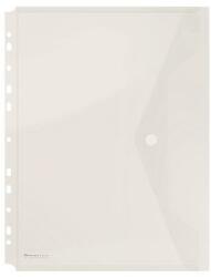 DONAU Irattartó tasak, A4, PP, patentos, lefűzhető, DONAU, áttetsző - oneclick