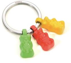 TROIKA Kulcstartó, 3 charm dísszel, TROIKA Haribo