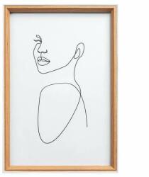  Képkeret, fa, 20x30 cm, Silhouette, bükkfa