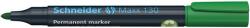 Schneider Alkoholos marker, 1-3 mm, kúpos, SCHNEIDER Maxx 130, zöld