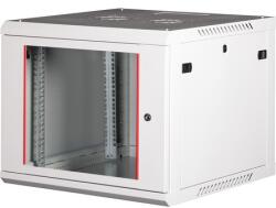 Lande PROlineB 600x600 lapraszerelt 9U 19 fali rack szekrény szürke (LN-WB-09U6060-LG-F)