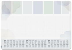 SIGEL Könyökalátét, 595x410 mm, 3 éves és heti tervezővel, SIGEL Pastel