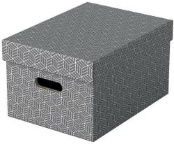 ESSELTE Tárolódoboz, M méret, ESSELTE Home, szürke - oneclick