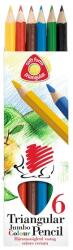 ICO ICO Süni Jumbo háromszög alakú festett 6db-os színes ceruza készlet (7140133001)