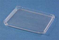  Tető, ételtároló dobozhoz, 500-1000 ml, műanyag, mikrózható, 50 db, Varia, víztiszta