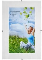  Képkeret, klipes, üveggel, 20x30 cm