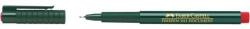 Faber-Castell Tűfilc, 0, 4 mm, FABER-CASTELL Finepen 1511, piros