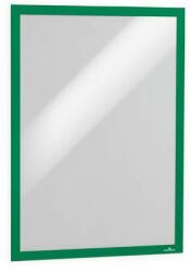 DURABLE Infokeret, A3, öntapadó háttal, DURABLE DURAFRAME®, zöld