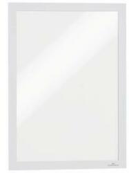 DURABLE Infokeret, A4, öntapadó háttal, DURABLE DURAFRAME®, fehér