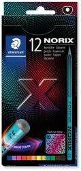 STAEDTLER Színes ceruza készlet, STAEDTLER Norix® 186, 12 különböző szín