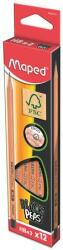 Maped Grafitceruza, HB, háromszögletű, MAPED Black`Peps
