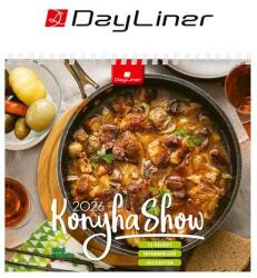 DAYLINER Naptár, asztali, álló, DAYLINER Konyha Show - Mindmegette