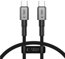 Tech-Protect Cablu Date si Incarcare USB-C - USB-C Tech-Protect Ultraboost EVO, 60W, 0.5m, Gri