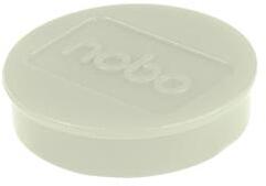 Nobo Mágneskorong, erős, 38 mm, 10 db, NOBO, fehér (VN15315) - irodaoutlet