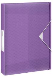 Esselte Gumis mappa, 25 mm, PP, A4, ESSELTE "Colour`Breeze", levendula (E628450) - irodaoutlet