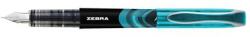 Zebra Töltőtoll, 0, 6 mm, ZEBRA "Fountain pen", világoskék (TZ19677) - irodaoutlet