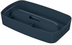 LEITZ Rendszerező tálca, fogantyúval, LEITZ "MyBox Cosy", bársonyszürke (E52660089) - irodaoutlet