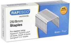 Rapesco Tűzőkapocs, 26/8, horganyzott, RAPESCO (IRS268) - irodaoutlet