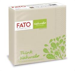 FATO Szalvéta, 1/4 hajtogatott, 33x33 cm, FATO "Natural Style", havanna barna (KHH760) - irodaoutlet