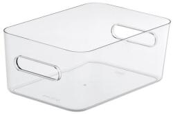SMARTSTORE Műanyag tárolódoboz, 5, 3 liter, SMARTSTORE "Compact Clear M", átlátszó (CSDSMART10) - irodaoutlet