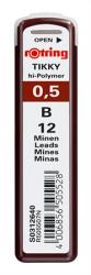 rOtring Grafitbél, B, 0, 5 mm, ROTRING (R505507) - irodaoutlet
