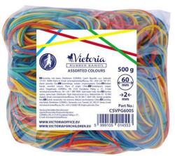 Victoria Facility Postázógumi, 60X2 mm, VICTORIA FACILITY, 0, 5 kg, vegyes színű (CSVPG6005) - irodaoutlet