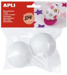 APLI Styropor gömb, 60 mm, APLI "Creative (LCA13280) - irodaoutlet