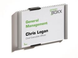 DURABLE Információs tábla, 149x105, 5 mm, DURABLE "INFO SIGN", ezüst (DB480123)