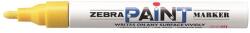 Zebra Lakkmarker, 3 mm, ZEBRA "Paint marker", sárga (TZ51015) - irodaoutlet