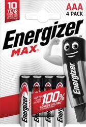 Energizer Elem, AAA mikro, 4 db, ENERGIZER "Max (EEAAA4MA) - irodaoutlet