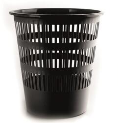 DONAU Papírkosár, 12 liter, DONAU, fekete (D307F) - irodaoutlet