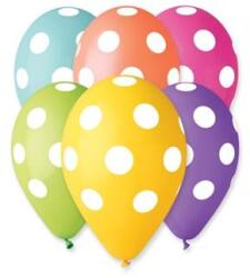  Léggömb, 30 cm, teli pöttyös (PT11PRPOTY) - irodaoutlet