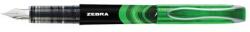 Zebra Töltőtoll, 0, 6 mm, ZEBRA "Fountain pen", zöld (TZ19674) - irodaoutlet