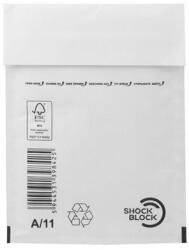 Victoria Paper Légpárnás tasak, 125x175 mm külméret, 105x165 mm belméret, VICTORIA PAPER, "W1", fehér (IBIL21) - irodaoutlet