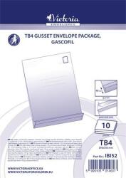 Victoria Paper Redős-talpas tasak csomag, TB4, szilikonos, 40 mm talp, VICTORIA PAPER, barna gascofil (IBI52) - irodaoutlet