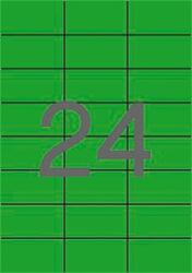 APLI Etikett, 70x37 mm, színes, APLI, zöld, 480 etikett/csomag (LCA1594) - irodaoutlet