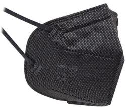 Maszk, FFP2, 5 rétegű, 20 db, fekete (ME1035) - irodaoutlet
