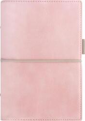 FILOFAX Kalendárium, gyűrűs, betétlapokkal, personal méret, FILOFAX, "Domino" Soft", pasztell rózsaszín (NFX022577) - irodaoutlet