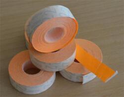 METO Árazógépszalag, 19x16 mm, METO, narancs (ISMKN) - irodaoutlet