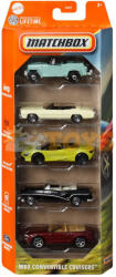 Mattel kisautók 5 darabos szett MBX Convertible Cruisers JBX30 Mattel (JBX30)