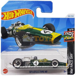 Mattel kisautó '67 Lotus Type 49 HTD99 HW Race Day (HTD99)